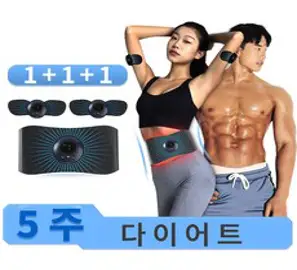 복부운동기 젤 없이 하루 20분 저주파 다이어트 지방감소 벨트