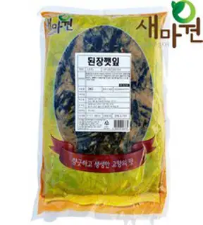 국산 된장깻잎 장아찌 반찬 순창 장담아, 1개, 500g